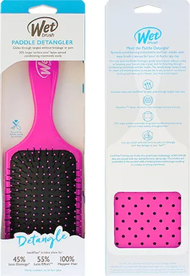 Obrázok produktu pre Wet Brush Paddle Detangler kartáč na vlasy Pink