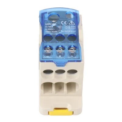 Obrázok produktu pre Napájacia spojovacia skrinka, distribučná skrinka, spojovacia skrinka DIN, svorkovnica, spojovacia skrinka AC DC1000V, rozvodná skrinka DIN