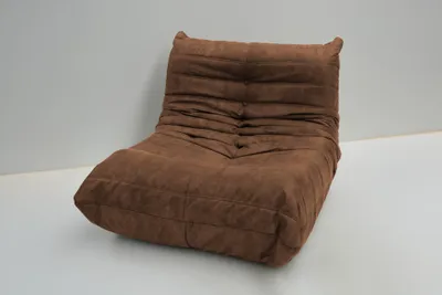 Produktbild von LENTIO Bodensessel – leicht mit Schaumstofffüllung, Komfort, Stil und Funktionalität Braun