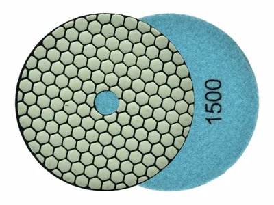 Image de Disque abrasif diamanté à fixation auto-agrippante, 125 mm, P1500, 14514