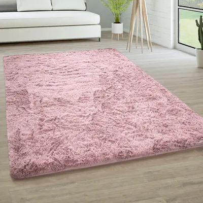 Immagine prodotto di Tappeto a pelo alto da salotto Tappeto in Pelliccia sintetica shaggy fluffy unicolor dimensioni 160x220 cm