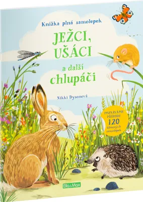 Produktbild von JEŽCI, UŠÁCI a další chlupáči – Kniha samolepek