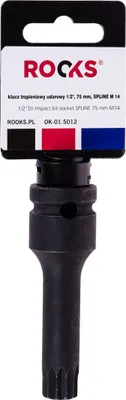 Obrázek produktu pro Rázový Utahovák 1/2, 75 Mm, Drážkování M 14