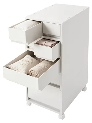Image de Armoire de rangement avec 7 tiroirs, idéale pour la maison et le bureau