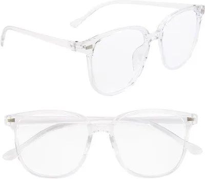 Image de Lunettes à filtre anti-lumière bleue avec protection UV, pour réduire la fatigue oculaire lors de l'utilisation d'un ordinateur ou des jeux vidéo
