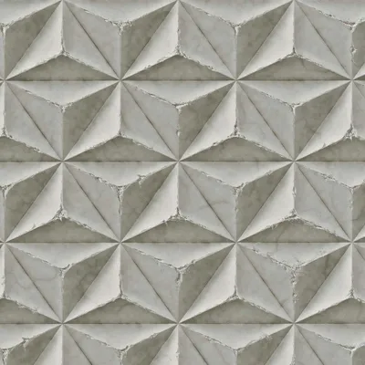 Immagine prodotto di Carta da parati in tessuto non tessuto Carta da parati 3D grigio bianco 3D look 397001 Carta da parati con motivo Pintwalls II