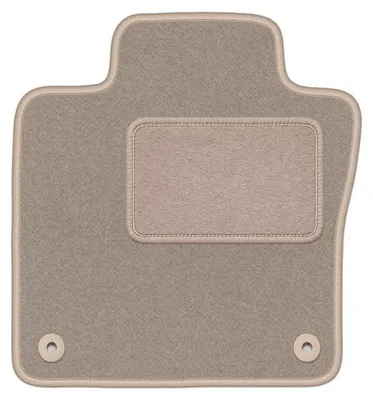 Image de Tapis conducteur en moquette pour Volvo XC60 II depuis 2017 (SUV) – 1 pièce, beige, sur mesure – Wielganizator LUX