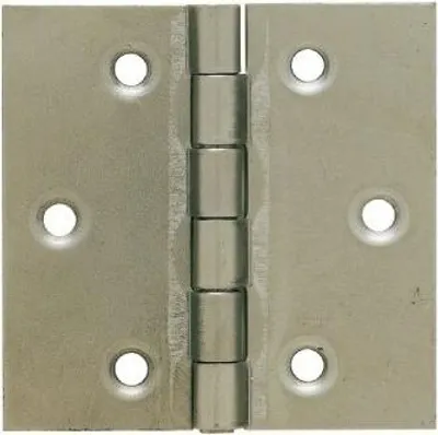 Image de Charnière forte 1004 MONIN acier décapé - 60 x 60 mm - 424330