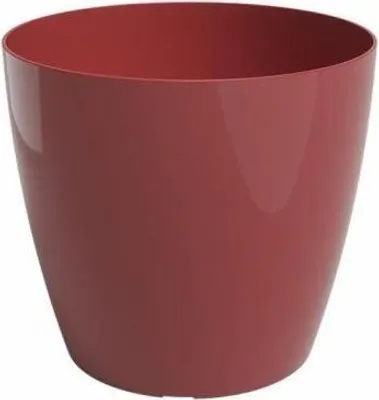 Image de Pot de Fleur Artevasi San Remo, 36 cm, Rouge Foncé, Plastique, 36 x 36 x 33,5 cm