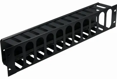 Zdjęcie produktu dla Rockstable 2 HE 19 Zoll Kabelmanagement