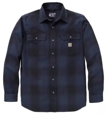 Produktbild von Carhartt Herren Hubbard Loose LS Plaid Shirt Blau