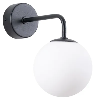 Obrázek produktu pro Nástěnné svítidlo ASTRAL 1 černé 1xG9 8W ocel/sklo 21x22x10cm Sollux Lighting