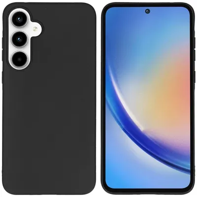 Obrázok produktu pre Silikónové puzdro na mobil Samsung Galaxy A35, čierne, tenké puzdro z TPU