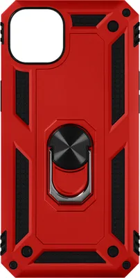 Produktbild von Avizar, Schutzhülle mit Ring-Halterung für Apple iPhone 14, Rot