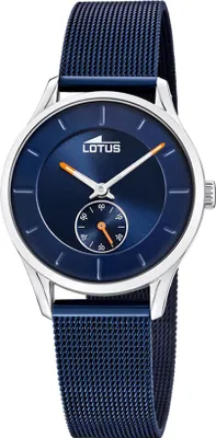 Produktbild von Lotus Damen Uhr Minimalist Fashion Edelstahl Armbanduhr blau UL18818/2