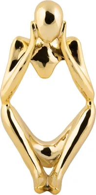 Produktbild von Present Time - Ornament Imagine - Gold - 12.5x10x23.5cm