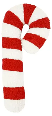 Produktbild von Weihnachtskissen in Zuckerstangenform, dekoratives Kissen, niedliches Plüschkissen mit Pfefferminzmotiv für Sofa, Couch, Wohnzimmer, Weihnachtsdeko