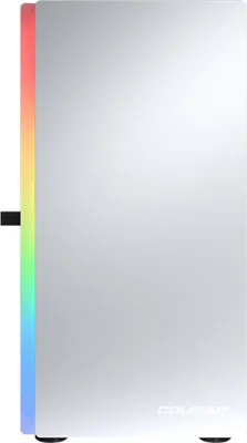 Produktbild von Cougar Purity RGB Mini Tower PC Gehäuse Weiß micro ATX Mini-ITX Beleuchtung Seitenfenster