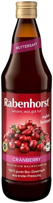 SOK Z ŻURAWINY NFC BIO 750 ml - RABENHORST