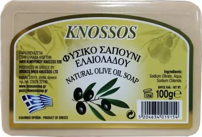 Zdjęcie produktu dla Mydło oliwkowe wanilia 100 g KNOSSOS