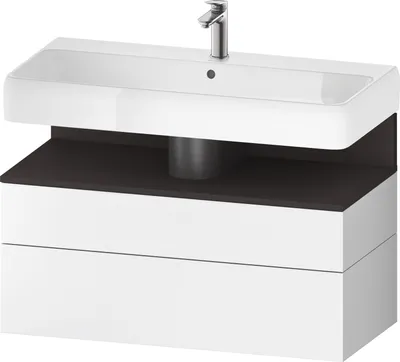 Produktbild von DURAVIT QA4395080180010 QTG WTU WH Ek. 990x470x590 Wß Mt. H