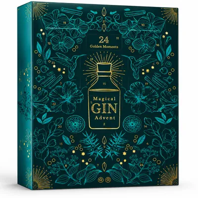 Obrázok produktu pre BOXILAND® gin adventný kalendár 2026, 24 druhov po 0,02 l, gin degustácia