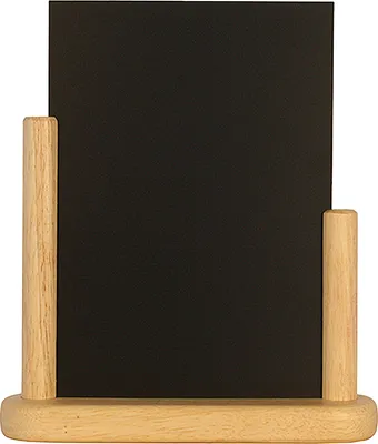Imagen del producto de Pizarra elegante para escritorio, con las siguientes dimensiones: 210 mm de largo y 150 mm de ancho
