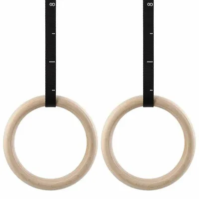 Produktbild von Turnringen für Fitness - Spierkräftige Handgelenksübungen