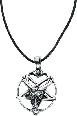 Produktbild von ECHT Halskette Uni Goat Pentagram silberfarben Standard