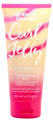 Produktbild von Umberto Giannini, Lockengelee, Haarstyling-Gel, lockendefinierend, mittlerer Halt, 200 ml