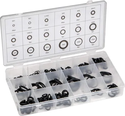 Produktbild von Dichtung Sortiment O-Ringe 225 teilig Dichtungsringe Dichtungen Set