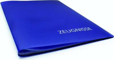 Image de ROTH 88572 ROTH Zeugnismappe Basic, aus PP, DIN A4, blau