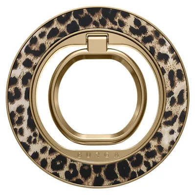 Imagen del producto de BURGA 153149, Anillo magnético, Marrón, Policarbonato (PC), Zinc, 360°, Estampado de leopardo, 1 unidad