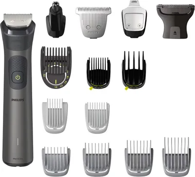 Zdjęcie produktu dla Philips MG7940/75, Szary, 0,5 mm, 2 cm, 0,2 mm, Broda, Ucho, Nos, Bateria