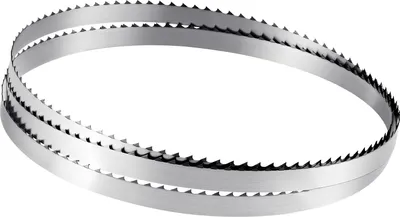 Produktbild von SucceBuy Bandsägeblatt, 1832x12,7x0,5 mm, Holzsägeblatt mit 4 ZpZ, gehärtete Zähne (18 HRC), robuster SK5-Kohlenstoffstahl, 12,7 mm Breite, Ersatz-Sägeblatt für verschiedene Bandsägen, 1 Set