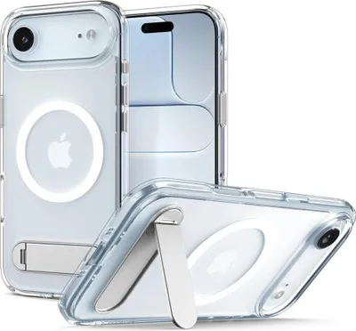 Produktbild von Spigen ACS09926, Cover, Apple, iPhone Air, 16,5 cm (6.5"), Transparent, Weiß