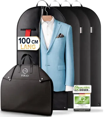 Produktbild von 4 Stück Kleiderhüllen für Reisen und Lagerung