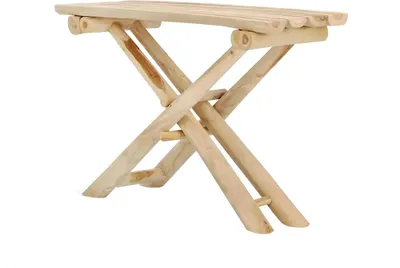 Produktbild von Sidetable Barney Teakholz Natur 120 x 70, Masse:120 cm x 70 cm