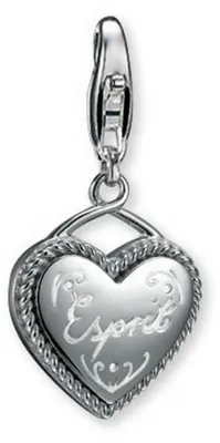 Produktbild von Esprit Anhänger Charms Silber Lebkuchenherz ESZZ90414A000