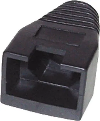 Produktbild von S/CONN 72057-S, Kabelschuh, Schwarz, RJ-45