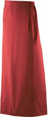 Produktbild von Schürze mit Durchgriff B 100 x L 100 cm, Fb. rot : rot : 65% Polyester 35%Baumwolle 220 g/m²