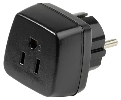 Produktbild von US-Reisestecker auf Schuko-Stecker