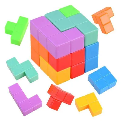 Obrázok produktu pre Čarovná farebná kocka Tetris GR0153