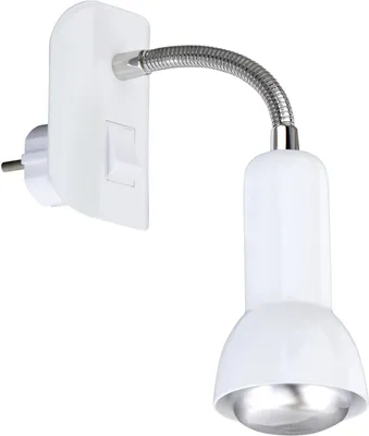 Image de Plafonnier Spot BRILONER LEUCHTEN PAKU, 25 W, IP20, blanc, métal, excl. 1x E14, 7 x 22 x 14 cm