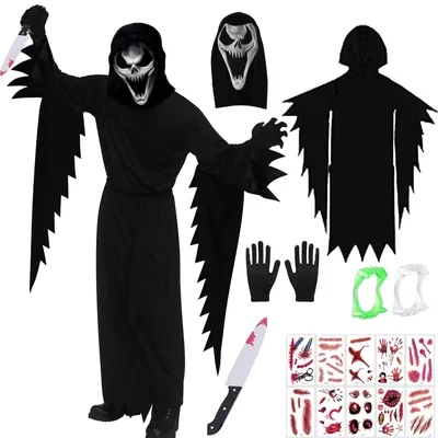 Obrázek produktu pro Kostým Scream s maskou, ideální na Halloween
