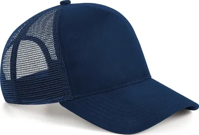 Produktbild von Beechfield Trucker-Cap mit Snapback PC3608 (Einheitsgröße) (Marineblau)