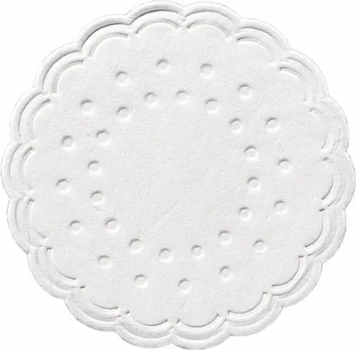 Immagine prodotto di DUNI 2296376009 250 DUNI Tropfdeckchen Ø 7,5 cm