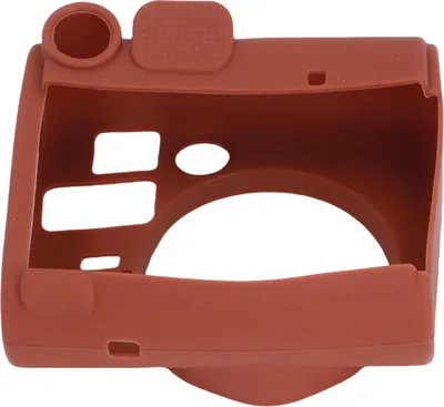 Immagine prodotto di Copertura protettiva per fotocamera, morbida copertura in silicone, resistente all'usura e alle cadute, marrone