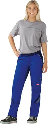 Produktbild von Planam Bundhose Highline Damen Gr. 44 kornblau/marine/zink