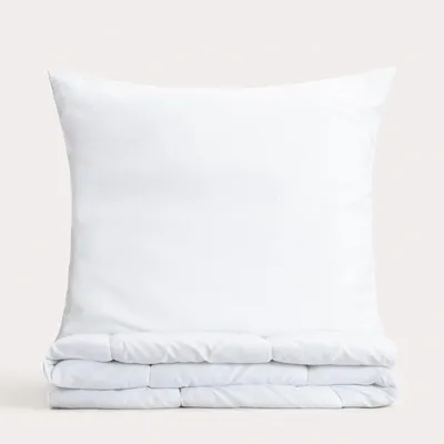 Obrázok produktu pre HOMLA MOLLE Vankúš z mikrovlákna + prikrývka 140 x 200 + 70 x 80 cm